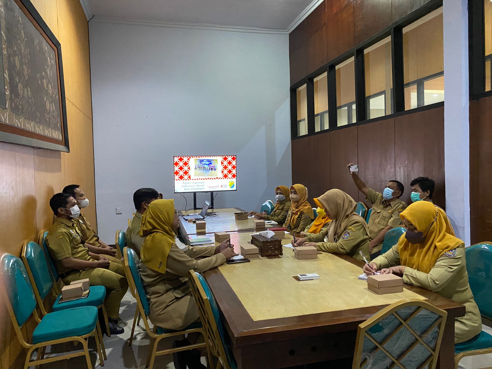 Bagian Organisasi Setda Kota Pekalongan Menerima Kunjungan dari Bagian Organisasi Setda Kabupaten Karanganyar