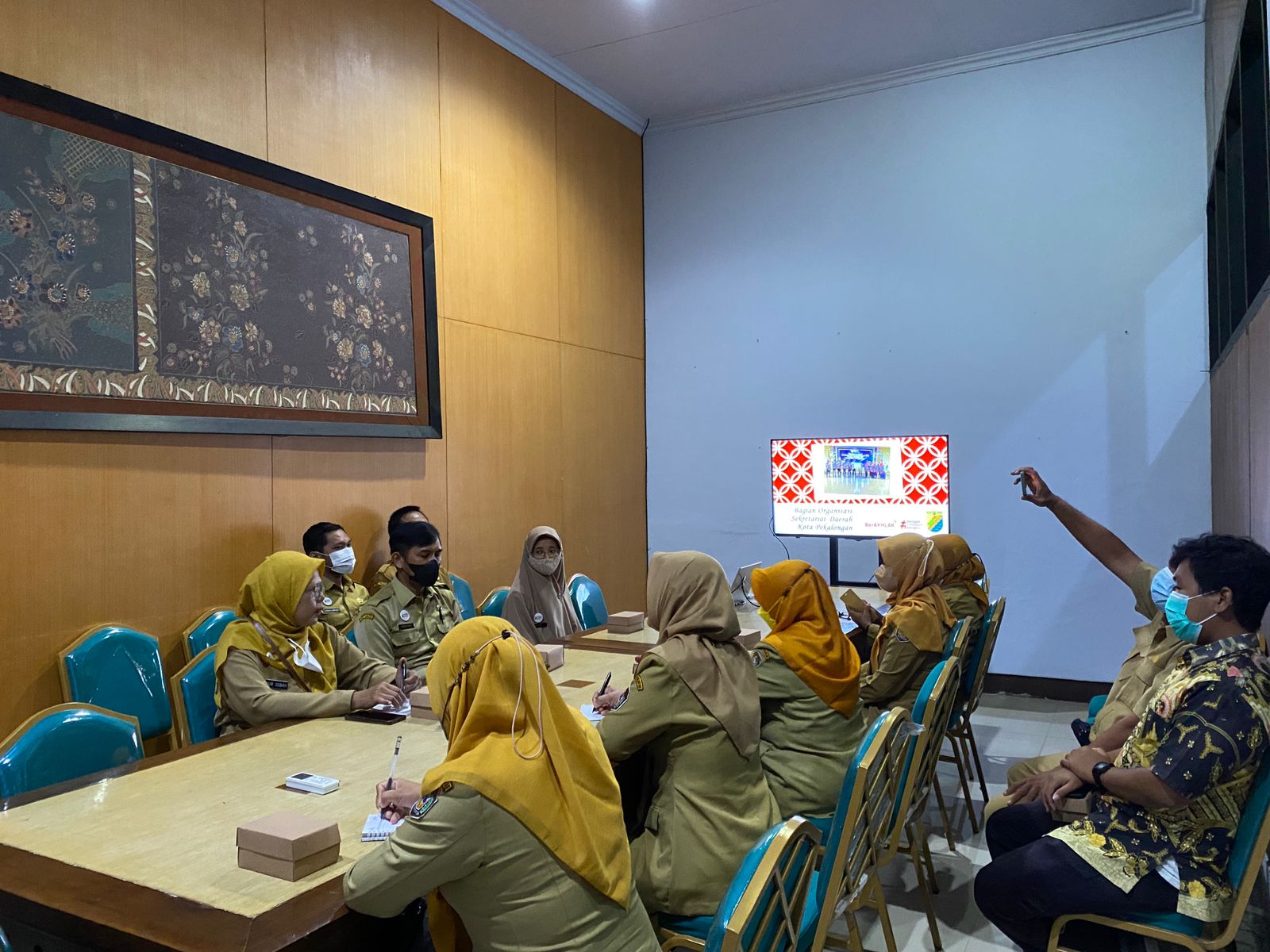 Bagian Organisasi Setda Kota Pekalongan Menerima Kunjungan dari Bagian Organisasi Setda Kabupaten Karanganyar