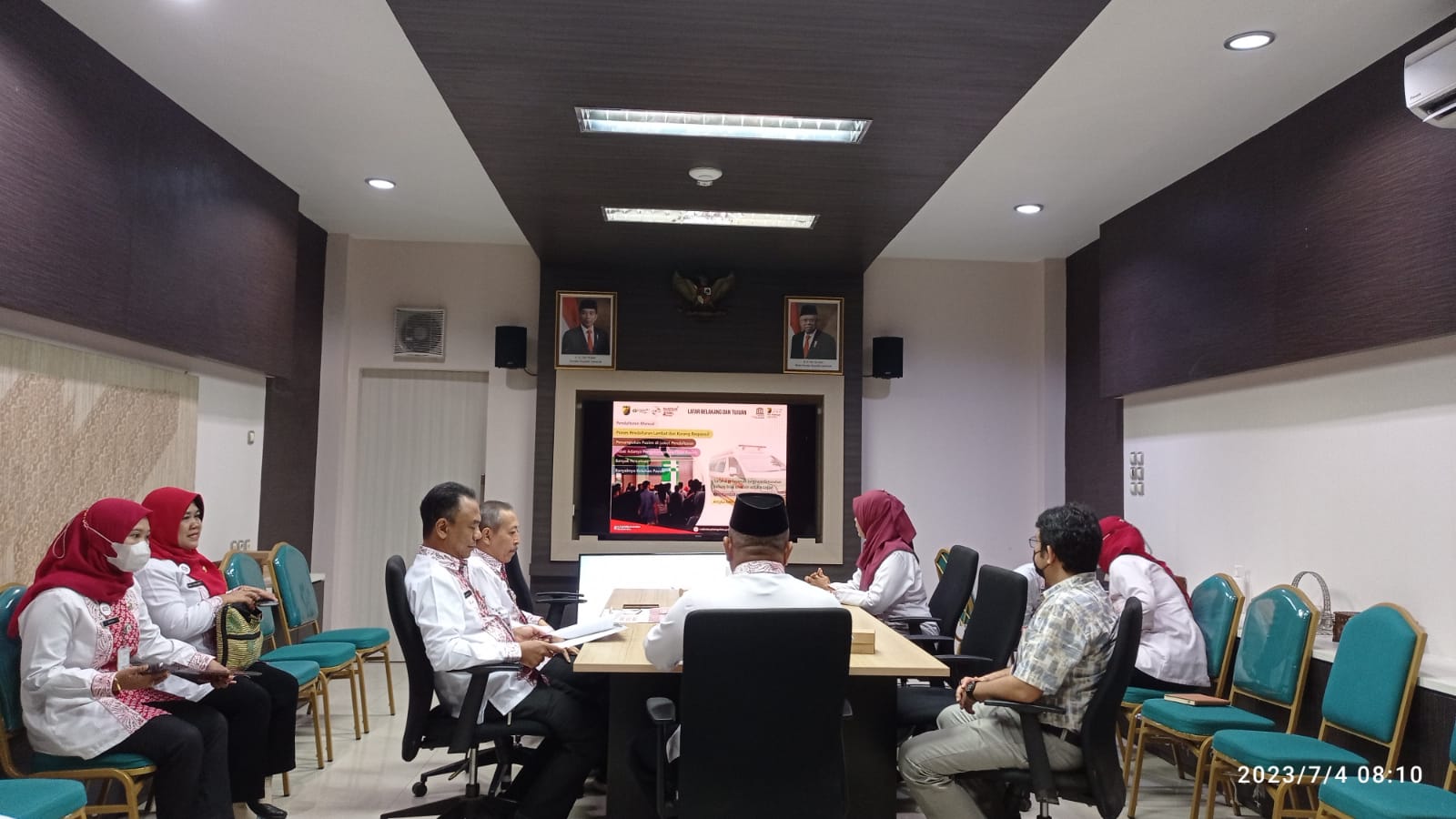 Gladi Bersih Tahap Wawancara KIPP Rabu, 5 Juli 2023